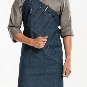 Delantal Skew Blue Denim